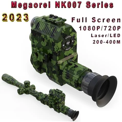 NK007 Night Vision Monocular 1080P 200-400M Infrared Scope Camcorder with Rechargeable Battery Charger Multiple Language
