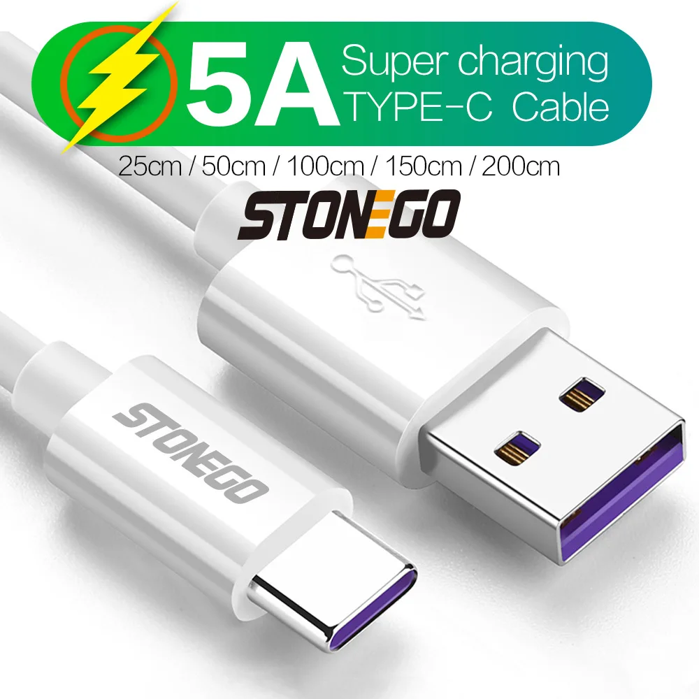 Cavo da USB a USB-C SuperVOOC 65W, prodotto originale Oppo - bianco 1 metro - Italiano