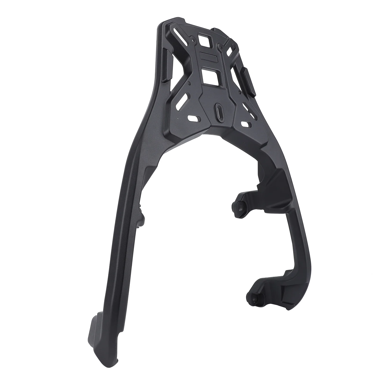 Motorcycle Rear Luggage Rack Hollow Design Motorcycle Rear Luggage Cargo Rack Matte Black Strong Load Bearing for C400GT C400X