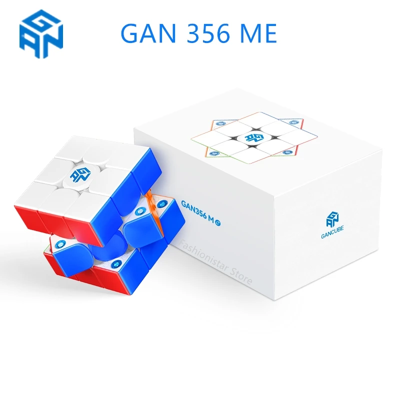 Gan 356 Me 3 X3X3 Magnetic Magic Speed Cube Stickerless Professional Cube Fidget Toys Gan Magnetic Cube Gan356 Me