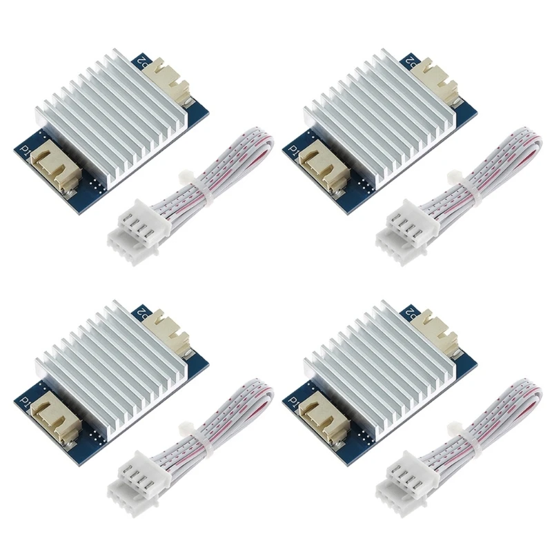 4Pcs TL Smoother Addon Modules 3D Printer Stepper Motor Driver Accessoy for Pattern Elimination Motor Clipping Filter