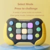 Quick Push Puzzle Game Machine Children's Toys 5 Game Modes RGB Lighting Adults Antistress Relief Electronic Game Toys Gifts 2