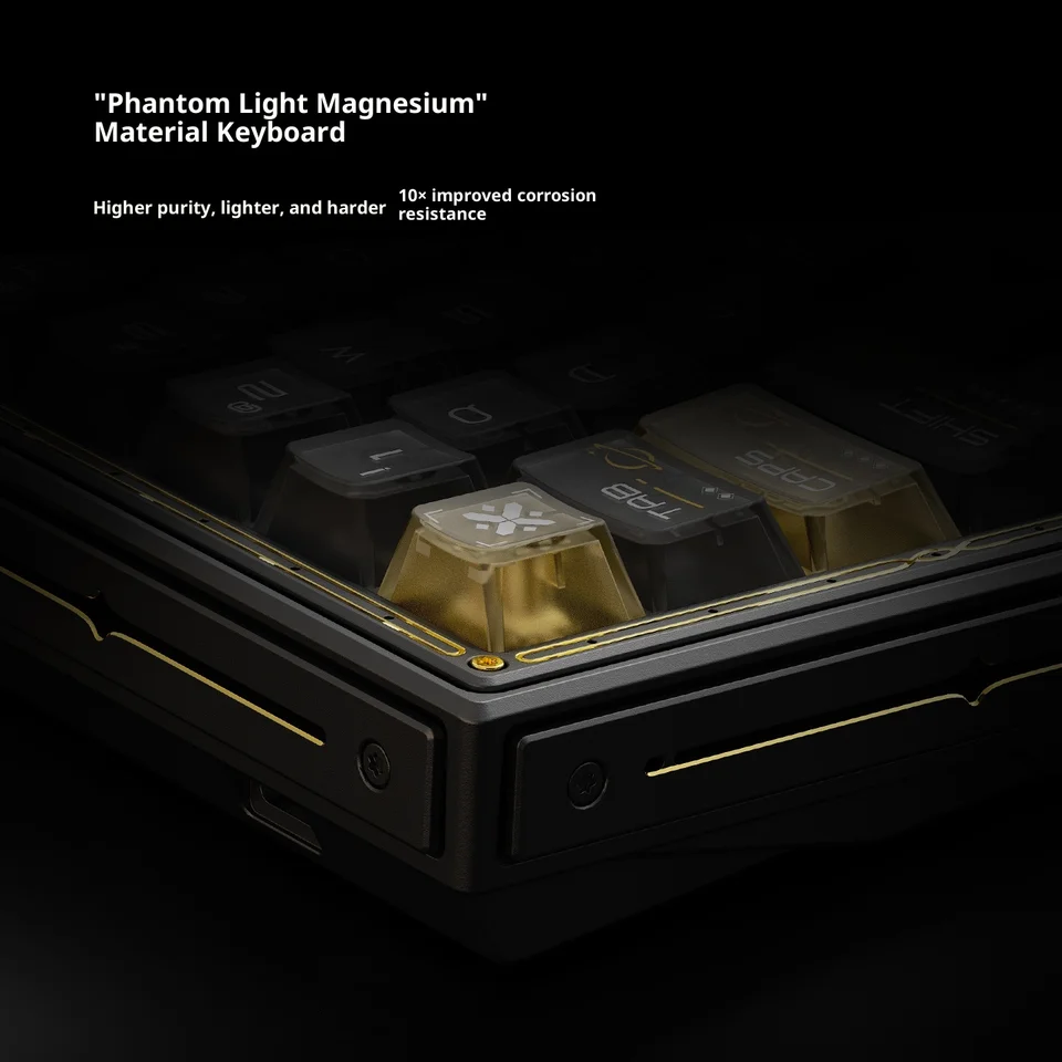 WLMouse Huan63 メカニカルキーボード 有線ゲーミングキーボード RGB