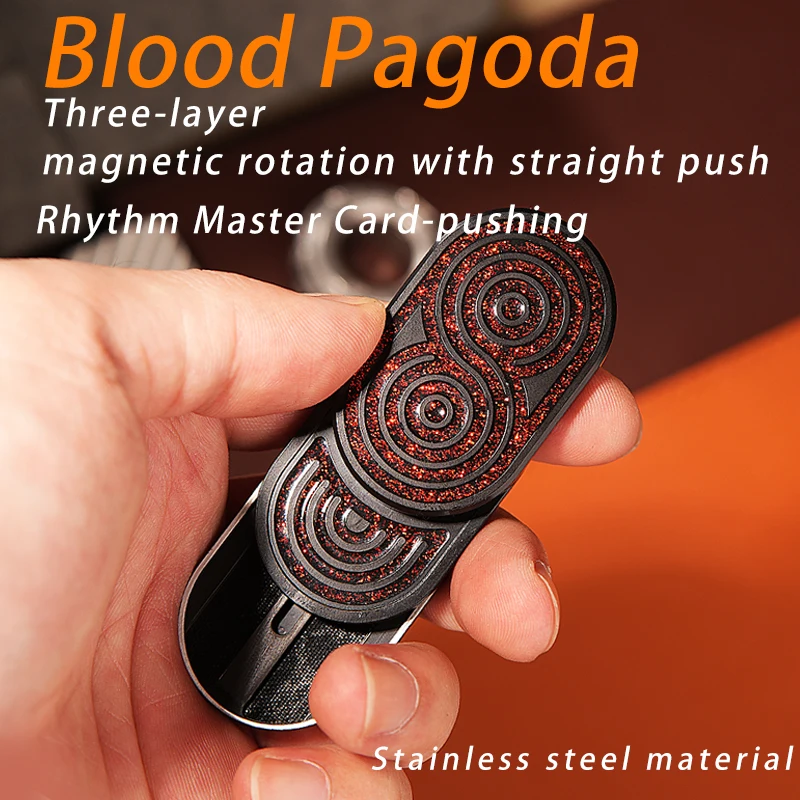 EDC magnetic stress-relieving sliders metal toys adult fingertip spinners for relieving stress fidget toys Children&rsquo;s gifts fidget toys anti stress toys
