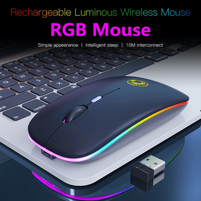 Mouse Wireless Batteria Ricaricabile - Foto 6