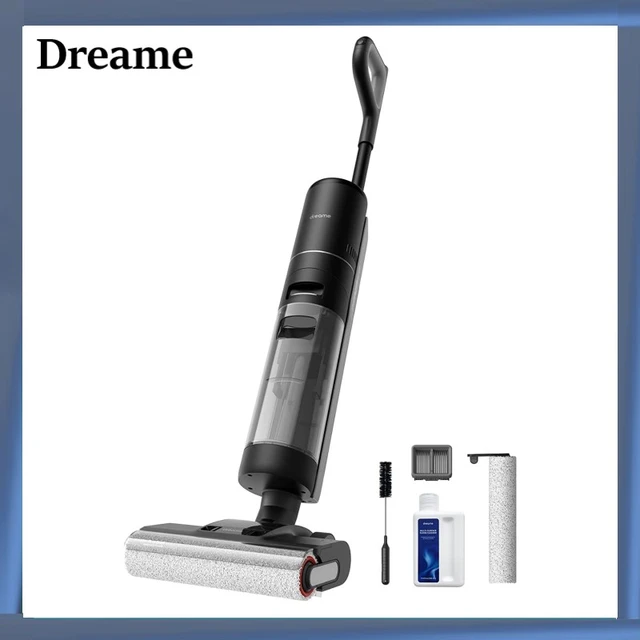 Dreame Tech H12 PRO Wet Dry Vacuum Cleaner, Smart Floor Cleaner Cordless  Vacuum and Mop for Hard Floors, with Hot Air Drying