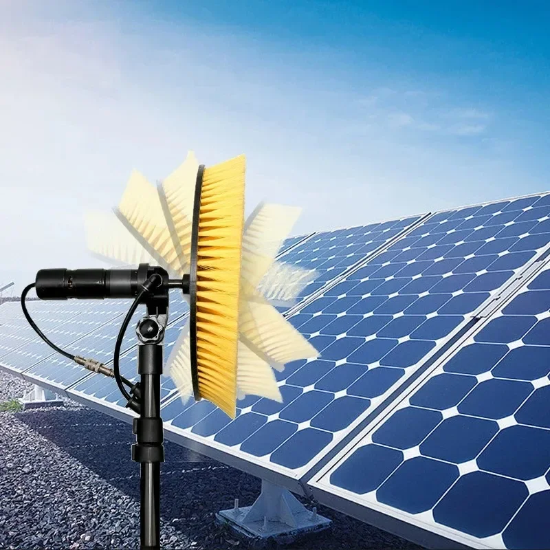 

7.5m Water Spray Equipment Roof Power Tools Single Double Head Solar Panel Cleaning for Home Energy System//