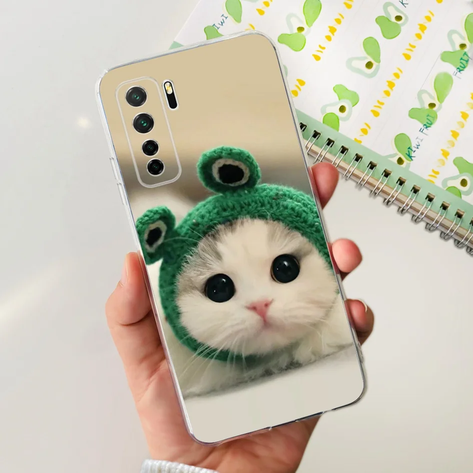 Clear Fashion Pattern Soft Silicone Case