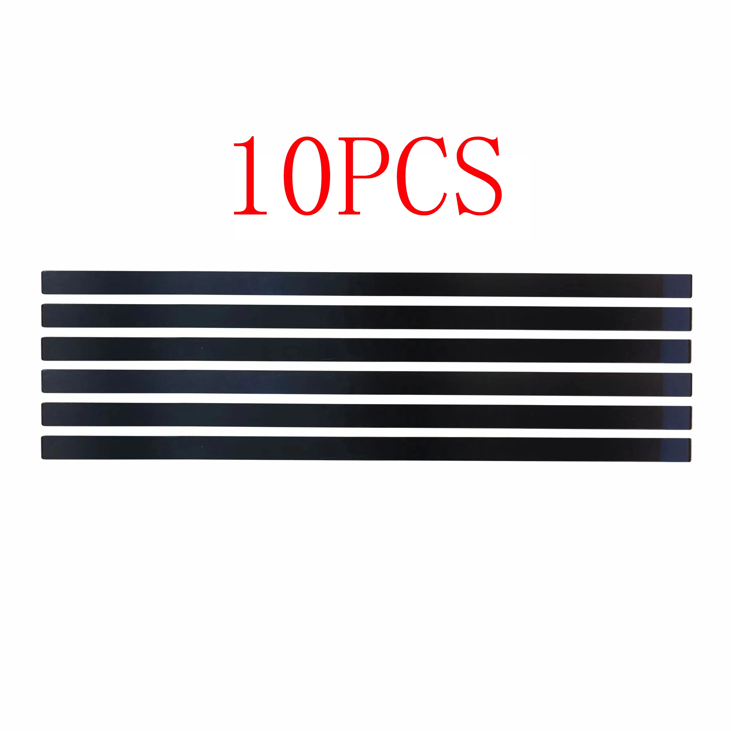 10pcs New Pull Tabs Stretch Release Adhesive Strips for LCD Screen  with/without Handle - Black/White