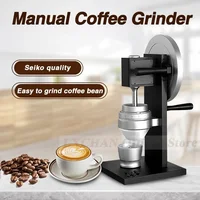 HomeWise Coffee Grinder 83mm Conical Burrs Stainless Steel Turkish Coffee Milling Machine Professional Espresso Coffee Bean Mill 1
