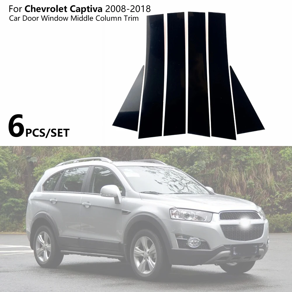 

Car-styling Accessories Mirror Reflection Panel BC Column Rear Triangle Decorative Sticker For Chevrolet Captiva 2008-2018