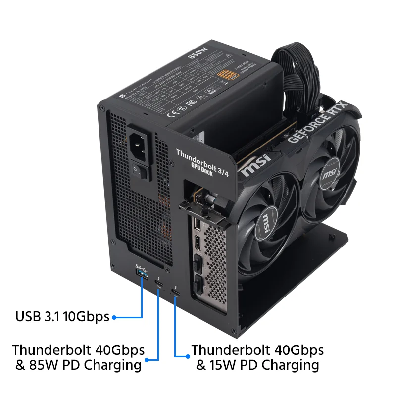 EGPU External GPU Dock (Thunderbolt用) Amazon.com: External GPU Dock Station, Mini eGPU Enclosure Only