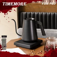 TIMEMORE Fish SMART PRO Temperature-Controlled Coffee Pot Stainless Steel 900ml Electric Coffee Competition Customized Kettle 1