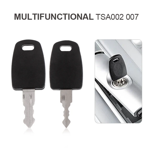1PC Multifunktionale TSA002 007 Master Schlüssel Tasche Für Gepäck Koffer  Zoll Tsa-schloss - AliExpress