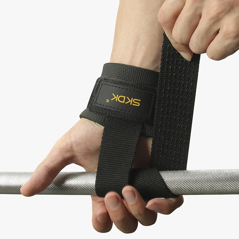 LIOOBO 1Pair Adjustable Weight Lifting Straps For Enhanced