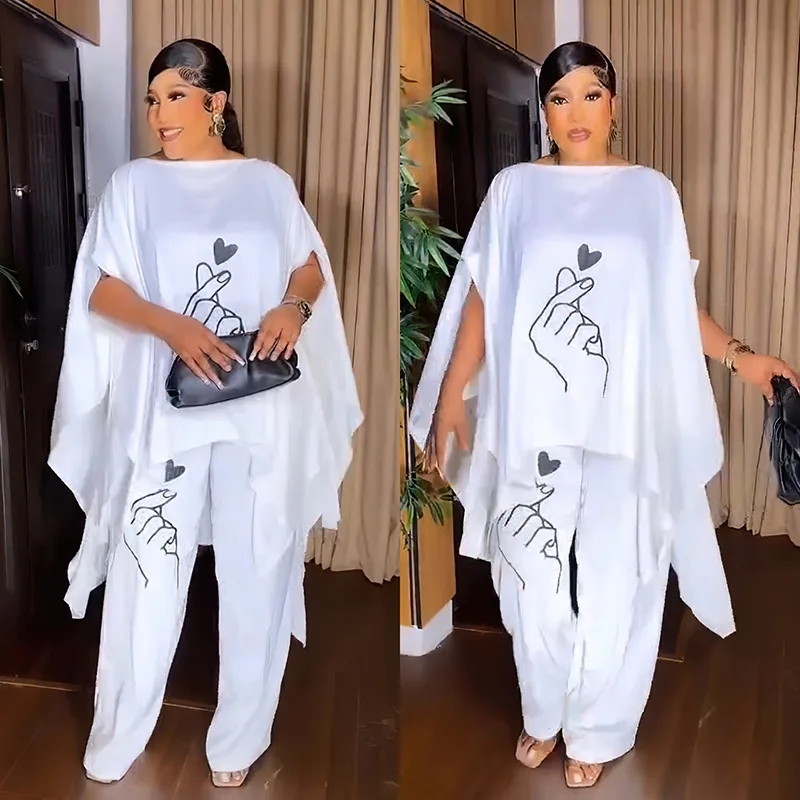 

New Elegant Abaya Muslim Dubai Fashion Bat Suit African Dresses for Women Summer Traditional Africa Clothing Kaftan Long Dress