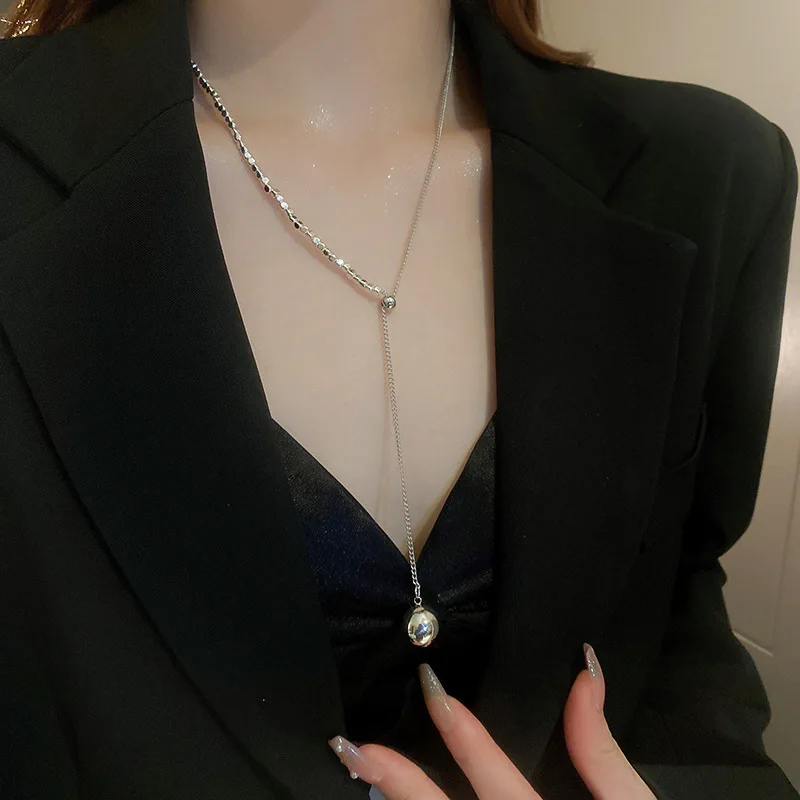 

Корейское женское ожерелье KAITIN, модное ожерелье с подвеской, новинка 2023, изысканные аксессуары для цепочки на ключицу