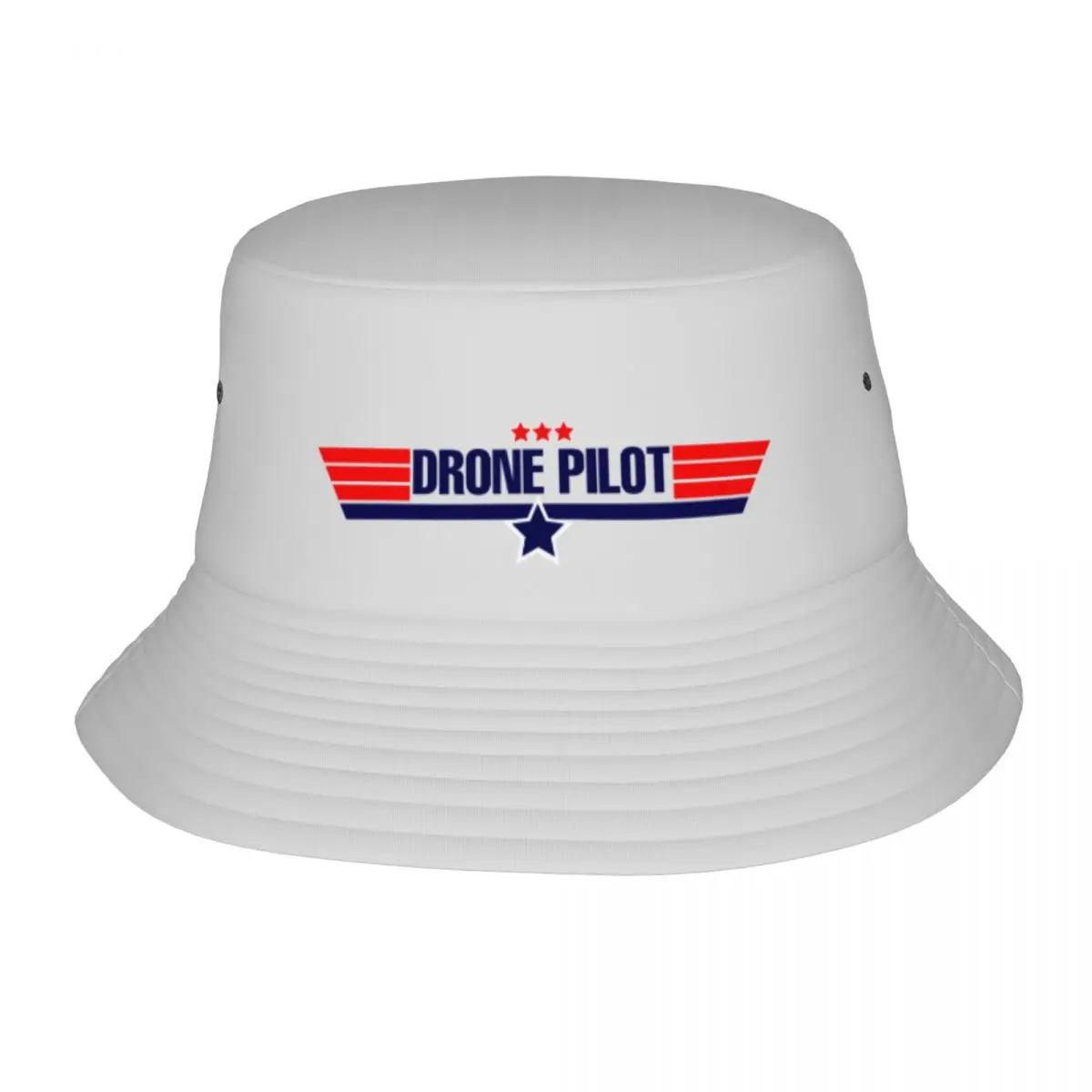 

DRONE PILOT Bucket Hat For Men Woman Custom Logo Men's cap Snapback Text Design Trucker Caps