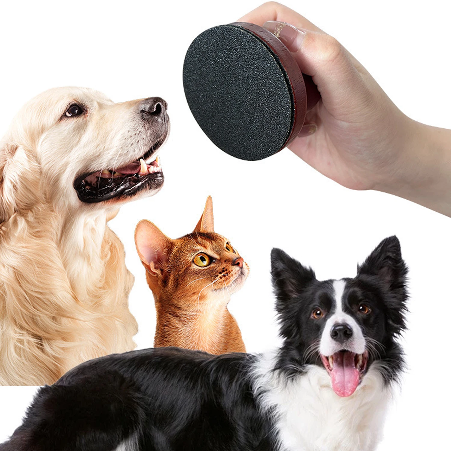 Dog Nail File Manual Wooden Pet Grooming Dogs Scratching Board Grinding Claw Pet Claw Care for Puppy Nail Care Outdoor Indoor