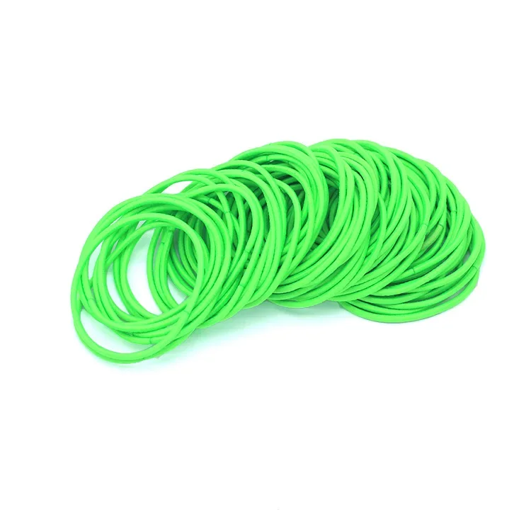 Enhanced Product Title:  
  
High Elastic Hair Ties - Durable Black Rubber Bands