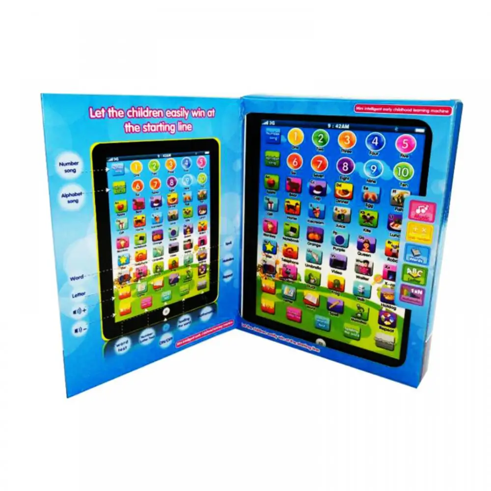 Toddler Learning Tablet Children Educational Toy Tablet 4-6 Years Old Electronic Device Early Learning English Study Gift 2