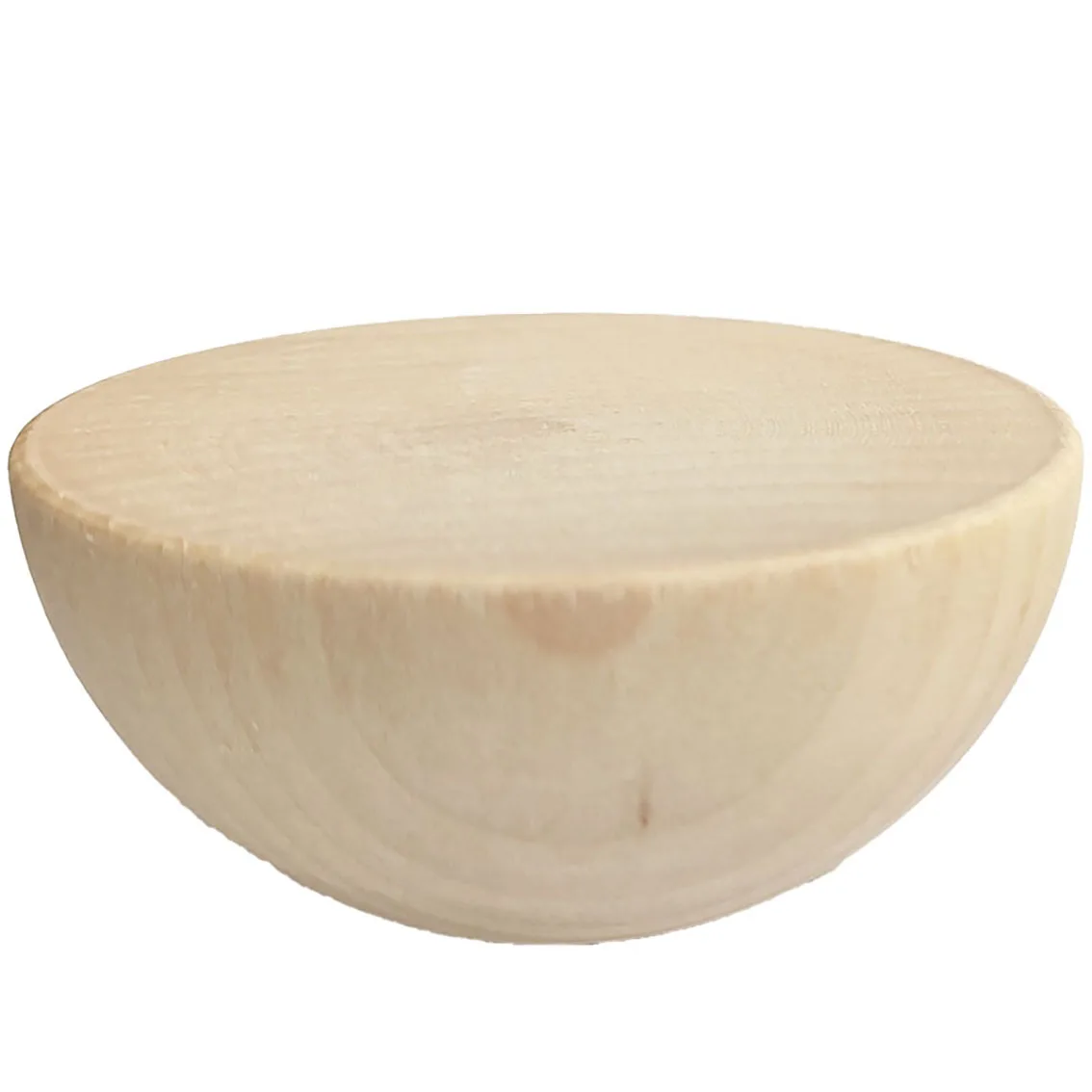 Palline in Legno Naturale Massiccio per Artigianato e Modellismo, Sfere Rotonde per Decorazioni Fai da Te Fatte a Mano (60 mm