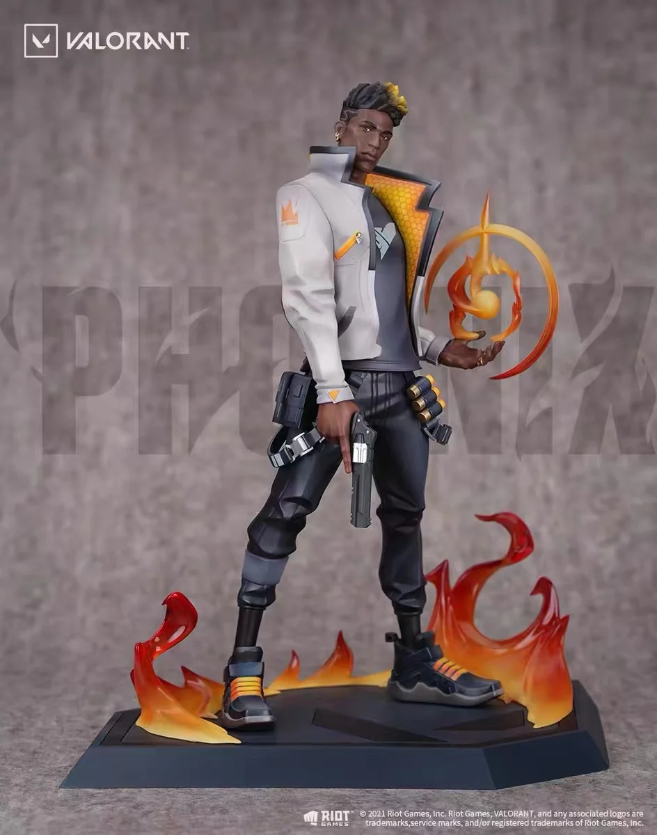100 Original Game Valorant Phoenix Anime Action Figure Collectible