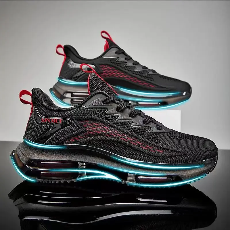 Men's Shoes Full Palm Air Cushion Running Shoes Anti-slip Shock Absorption Casual Sports Summer sport insoles