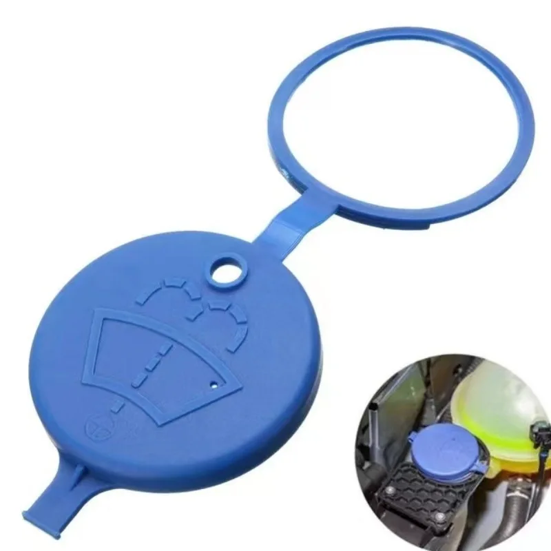 Car Windshield Wiper Washer Fluid Reservoir Lid Cover 1/2Pcs For Ford Peugeot 208 308 408 508