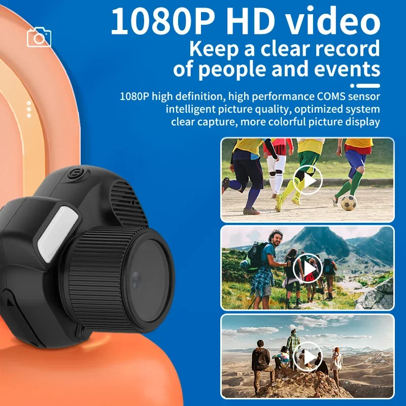 HD 1080P Mini Camera Portable Pocket Cam With LCD Screen Digital Camera Flash Light Video Recorder Student Small Camcorder digital camera