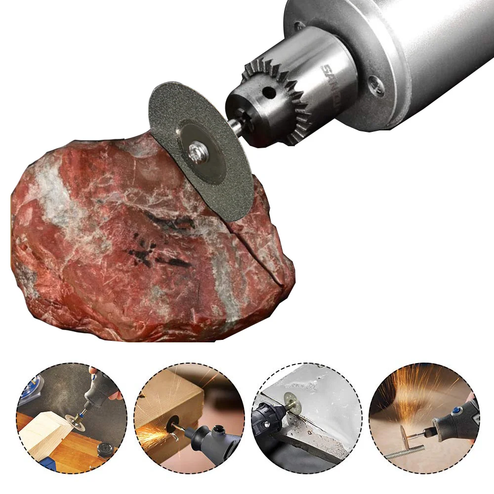 Алмазный режущий диск для Dremel аксессуары вращающегося шлифовального круга
