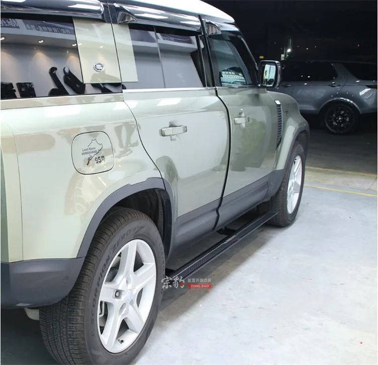 Per Land Rover Defender 90/110 2020 2021 2022 2023 Pedana Motore Elettrico Pedana Pedana Laterale Nerf