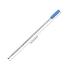 10PCS Metal Pen Refills Blue Black Ink Refills 115mm Replacement Ballpoint Pen Refills 1mm Tip Pen Refill 6