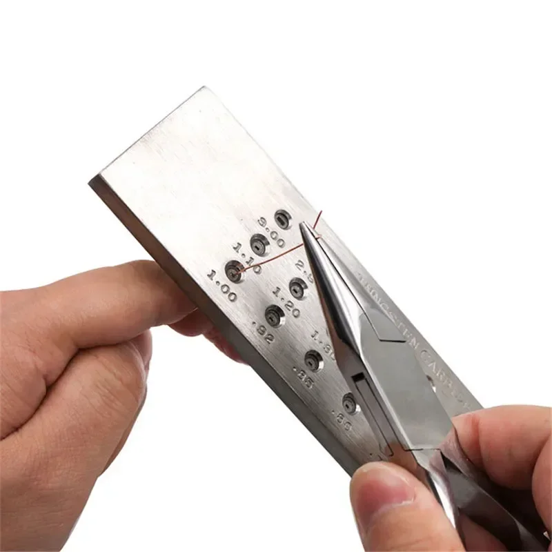 Tungsen carbide steel wire plate for jewelry making, square drawing board, jewelry tools