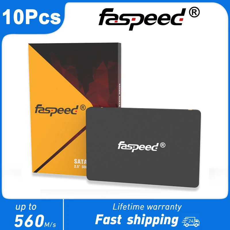 

Жёсткий диск Faspeed, 10 шт., 1 ТБ, 512 ГБ, 2,5 дюйма, Sata3, 256 ГБ, 128 ГБ