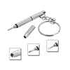 Steel Glasses Screwdriver Eyeglass Screwdriver Watch Repair Kit with Keychain Portable Hand Tools Precision Screwdriver Tools 1