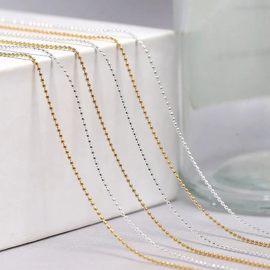 Gold Silver Nail Bead Chain for Art Decor