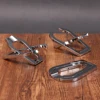 Stainless Steel Smoking Pipe Holder Rack Portable Foldable Tobacco Smoking Pipe Display Stand Accessories 4