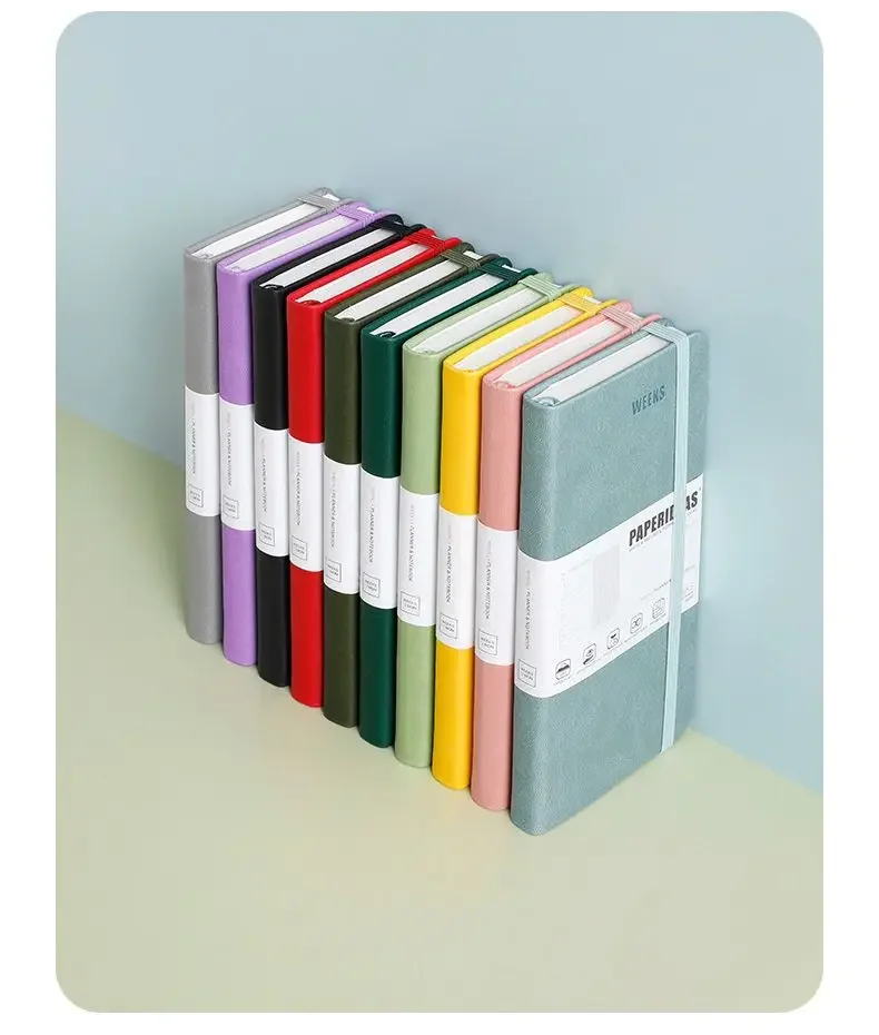 Minimalist Weekly Planner Notebook - Portable Diary for Girls