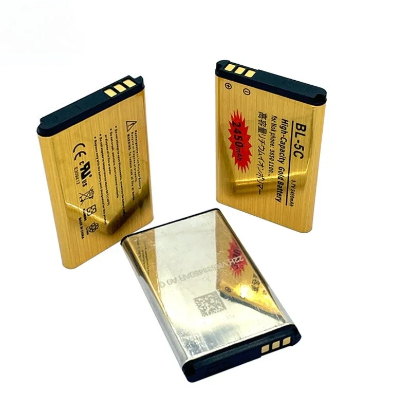 BL-5C Batteria 3.7V Batterie ricaricabili agli ioni di litio BL5C 2450mAh per Nokia 2600 1100 1110 1112 2610 6230 6630 Telefono cellulare BL-5C - Image 4