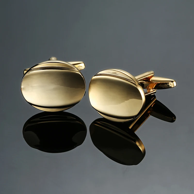 Men's French Shirt Cufflinks Circular Laser Metal Cuffs Buttons Business Suit Accessorie Jewelry mens cufflinks