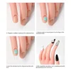 Flexible positioning silicone left hand model nail enhancement training artificial hand 4