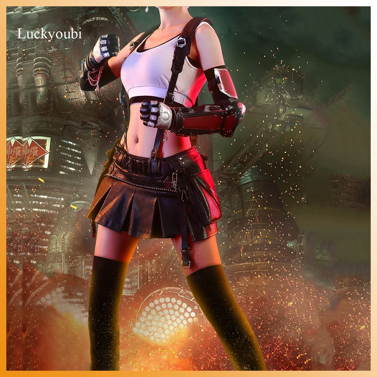 Final Fantasy Vii Tifa Lockhart Cosplay Costume Women Final Fantasy Vii Tifa Costume Cosplay