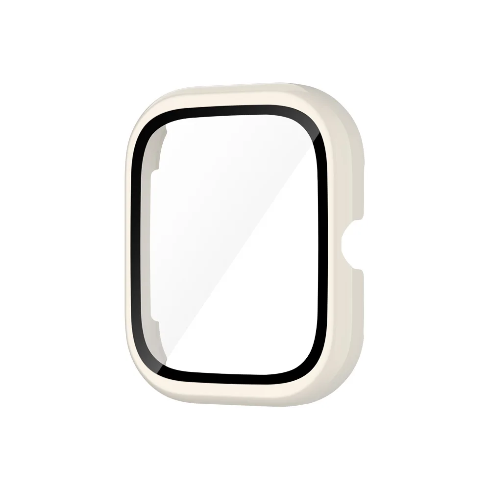 Durable PC + Tempered Glass Full Cover Smart Watch Protector