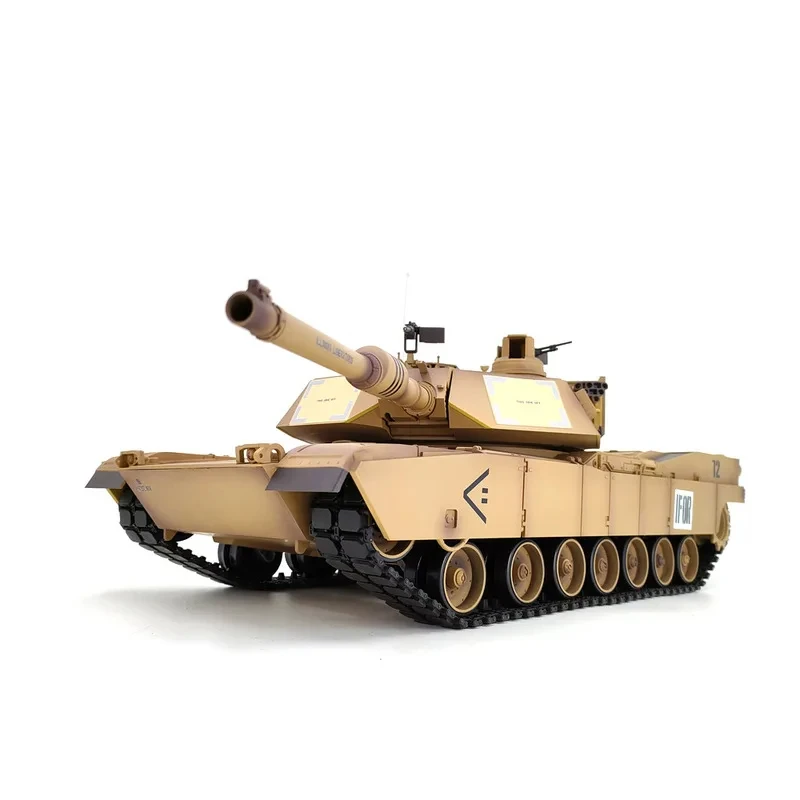 1:16 Henglong 3918-1 U.S. Army M1A2 War Car Simulated Smoke Device Infrared Combat Military Electric Abrams Tank 3