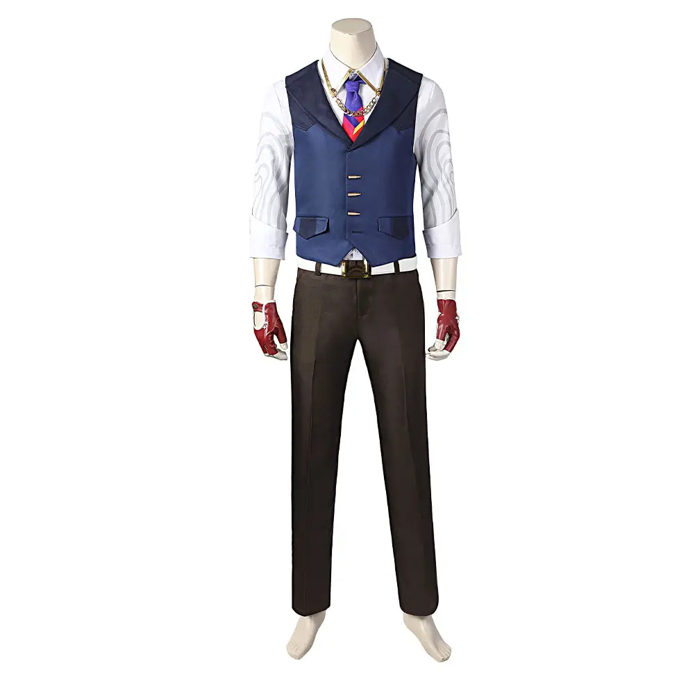 

VALORANT Chamber Cosplay Costume Outfits Man Male Halloween Carnival Suit Clothing XMAX Gift