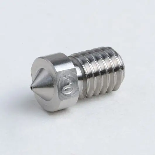 Free Shipping! 2pcs/lot 3D Printer Parts TC4 Titanium Alloy Nozzle J-Head Extruder 0.3/0.4/0.6/0.8/1.0mm For 1.75mm Filament