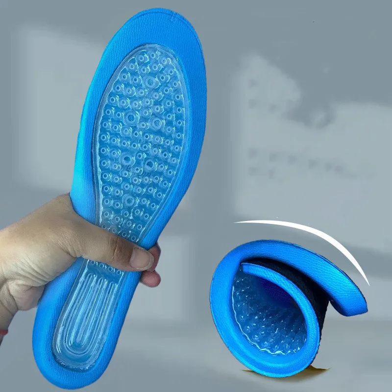 Dedicated Air Cushion Orthopedic Insoles For The Feet Sole Protector Nitrogen Full Palm Shock Inner Soles Pads Shoes Accesories