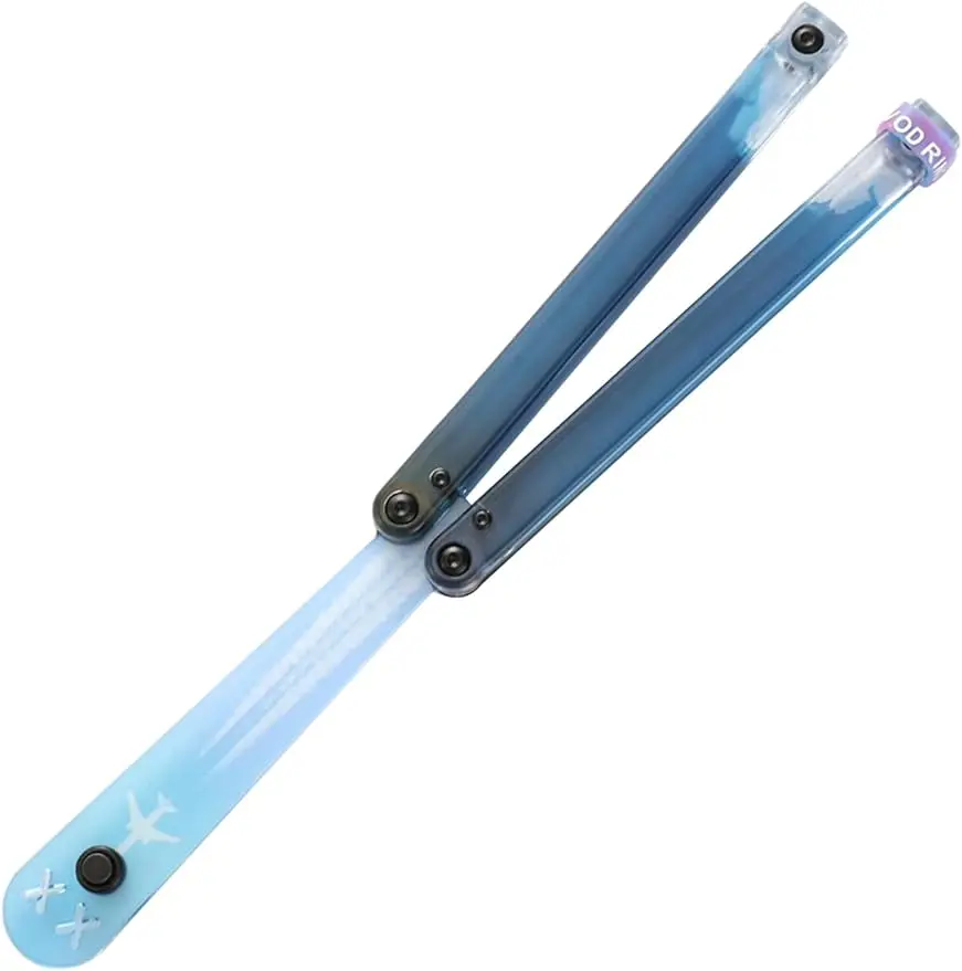 Plastic Butterfly Knife Trainer with Copper Washer