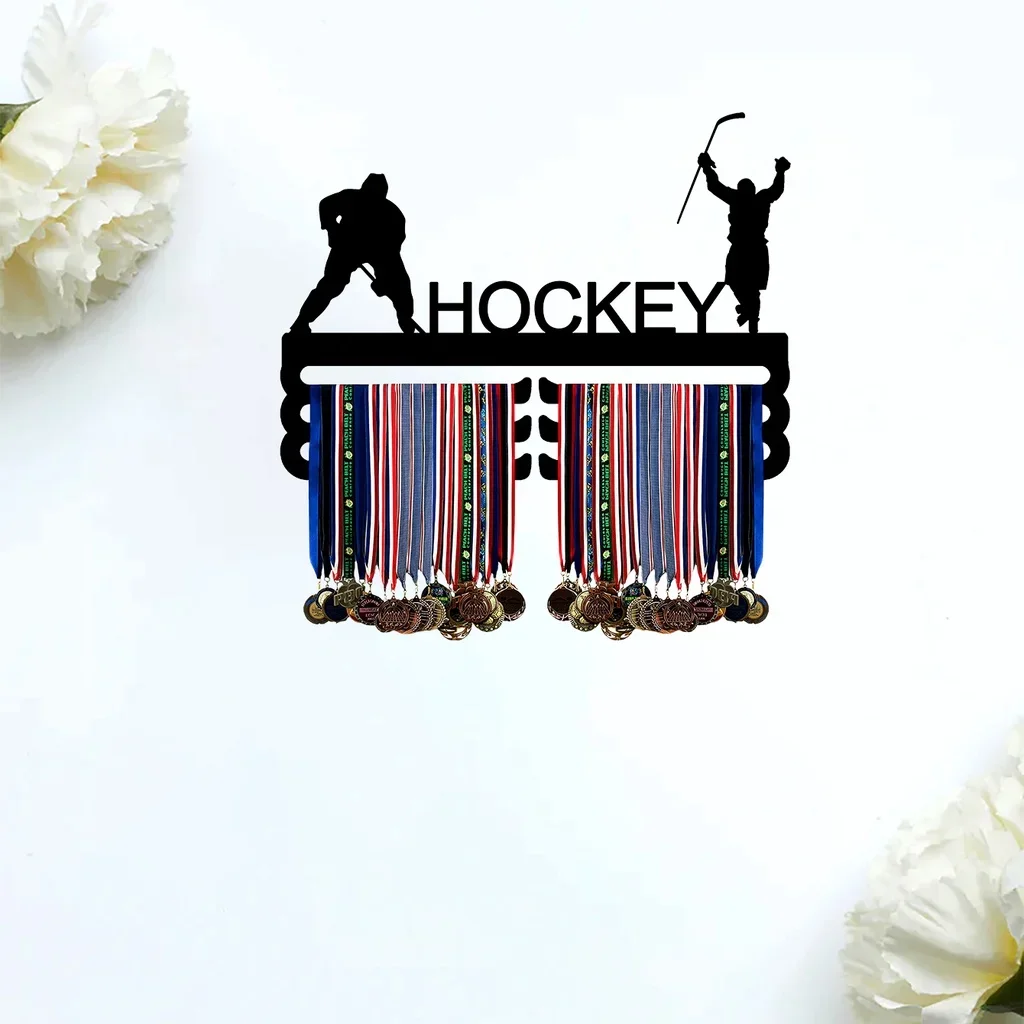 

1PC Medal Hanger for Sports Medals and Ribbons Display - Perfect for Home Room Decor - Ideal for Hockey, Handball, High Jump